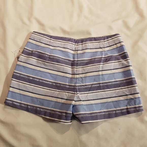 Nautica girls size 10 striped shorts - Picture 2 of 6
